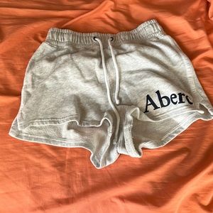 Abercrombie and fitch sweat shorts